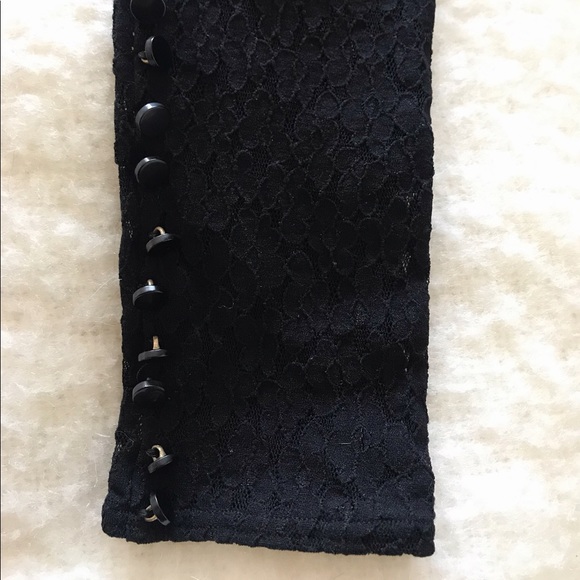 Wolford Long sleeve Lace Bodysuit Black Top - Picture 5 of 7